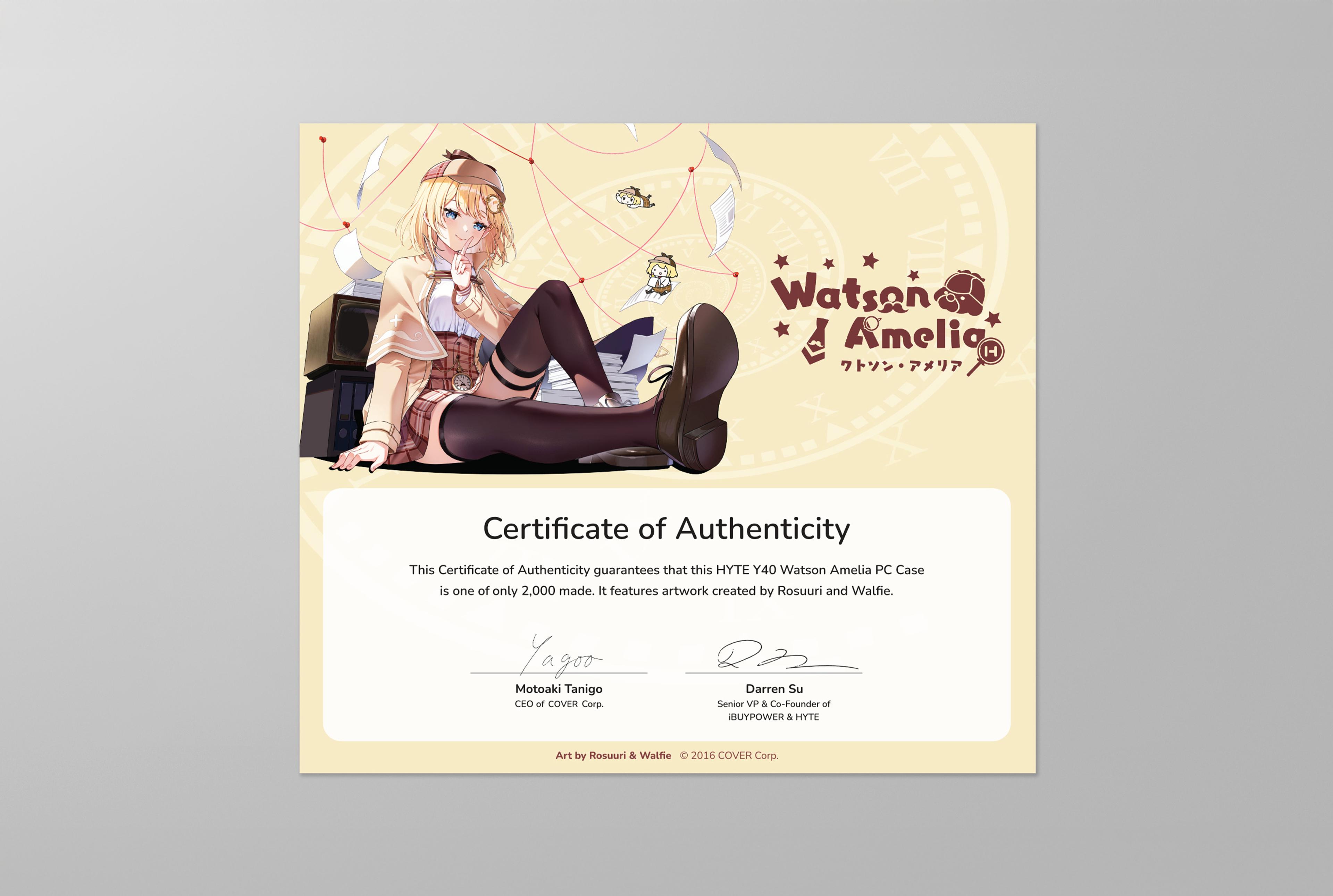 Watson Amelia Y40 + Desk Pad + Gift Box Bundle