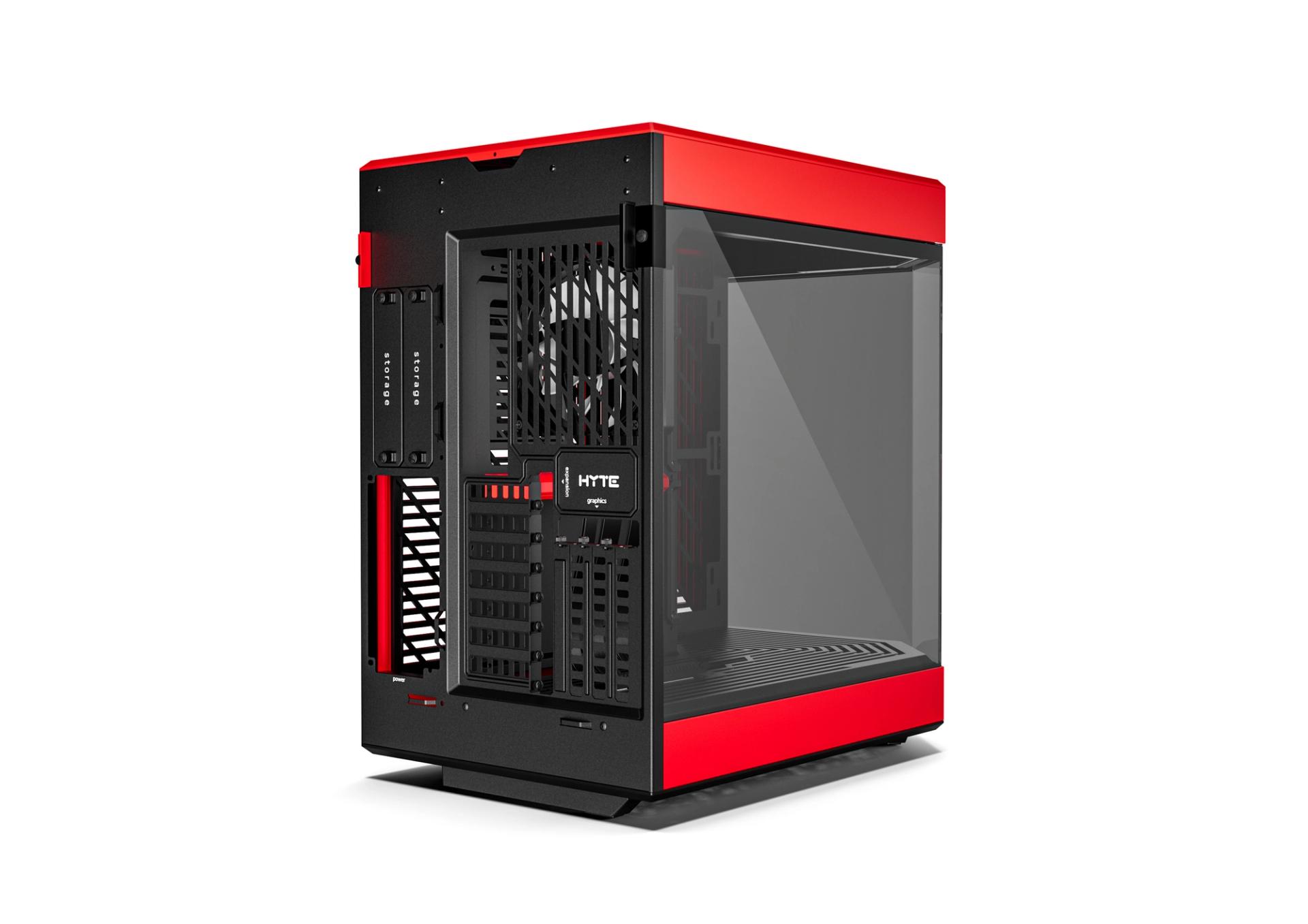 Premium Mid-Tower ATX PC Case - R1 Black Cherry | HYTE