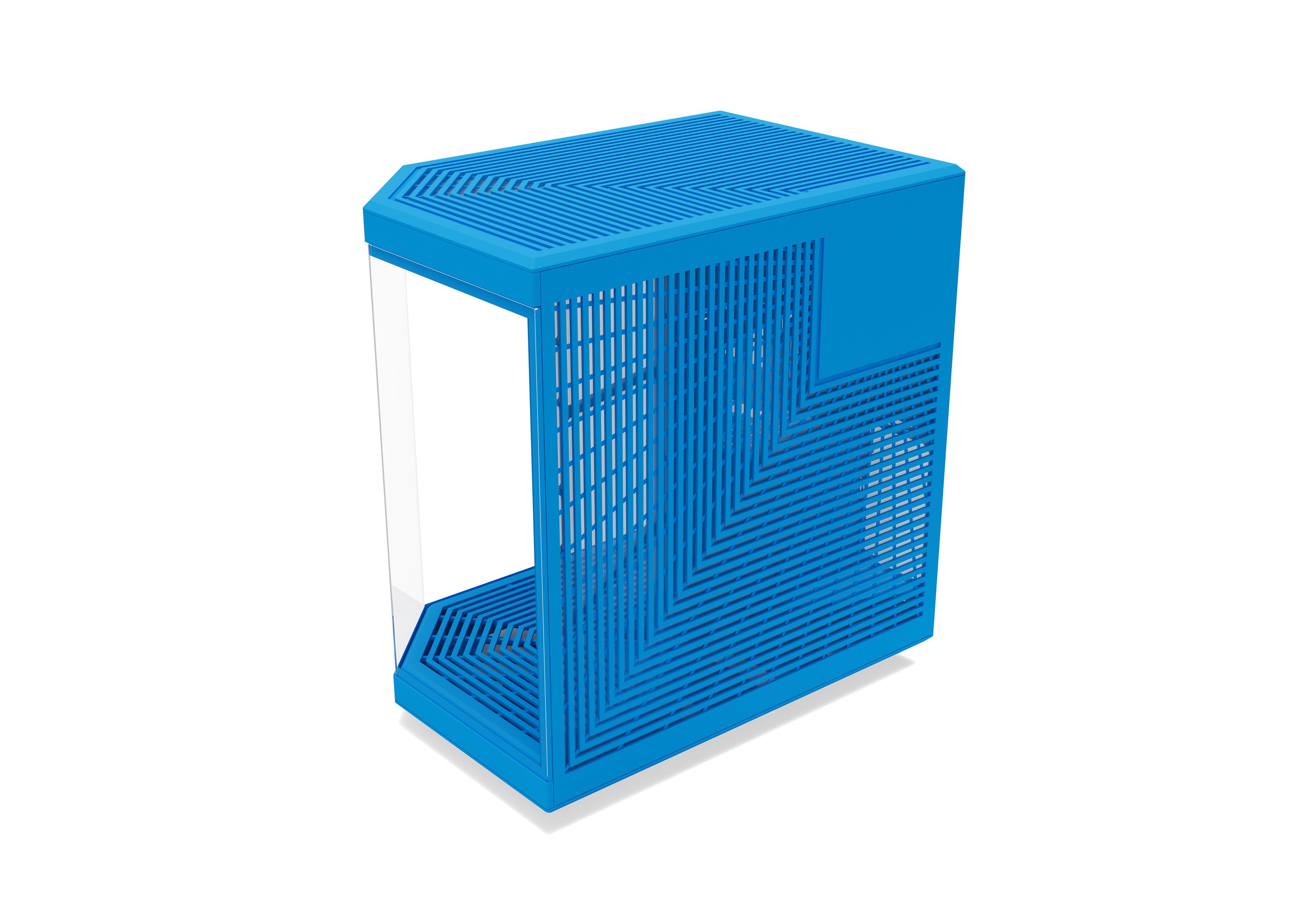 Y70 - Our New PC Case with LCD Screen - Blueberry Milk | HYTE