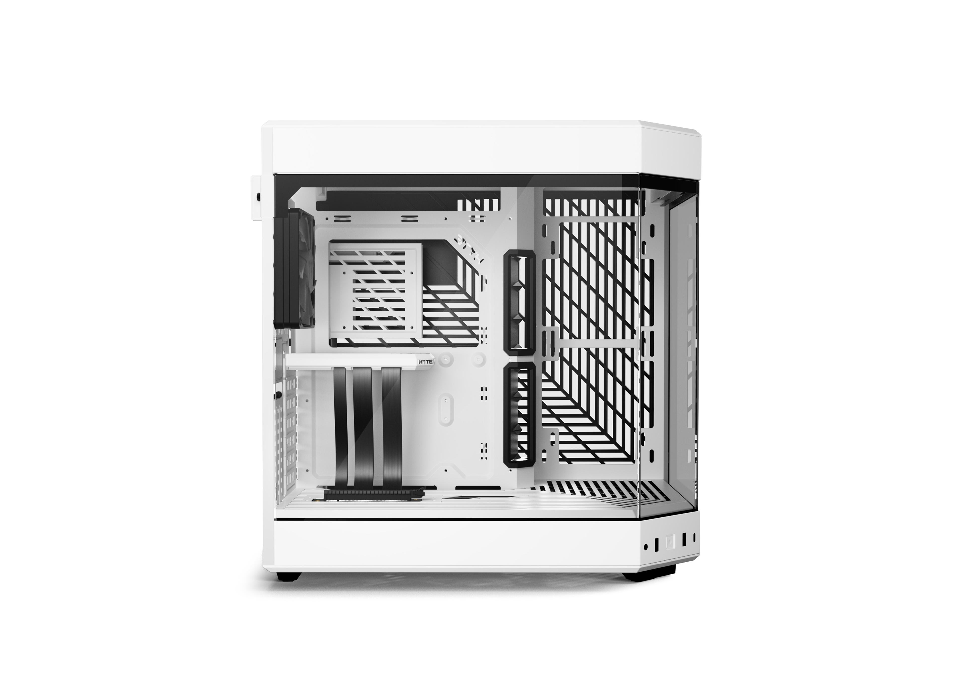 HYTE Y60 - Modern Aesthetic Case - Snow White