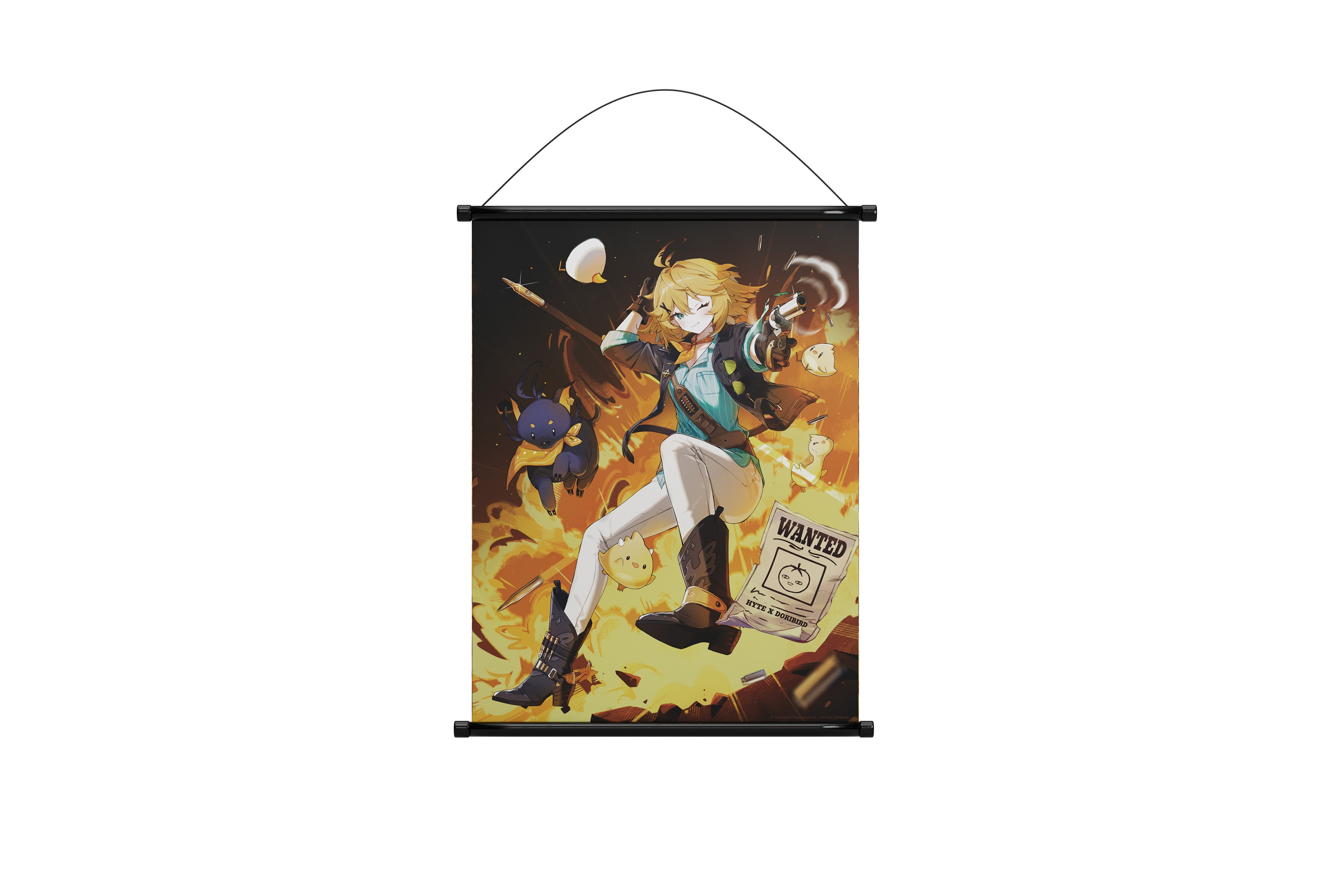 Dokibird Wall Scroll
