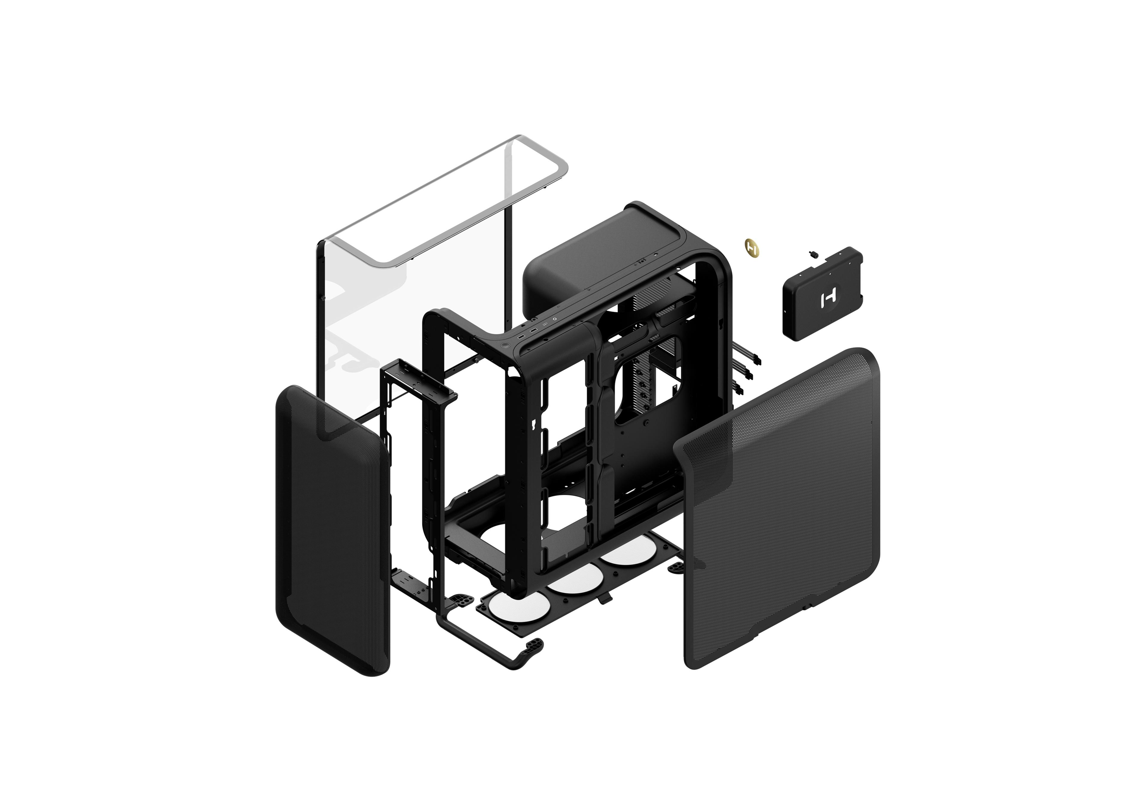 HYTE X50 - Pitch Black