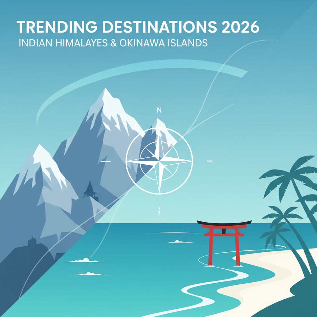 Trending Destinations 2026: Indian Himalayas and Okinawa Islands