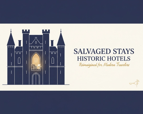 Salvaged Stays: Historic Hotels Reimagined for Modern Travelers