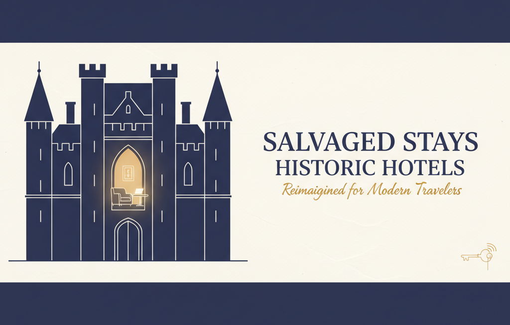 Salvaged Stays: Historic Hotels Reimagined for Modern Travelers