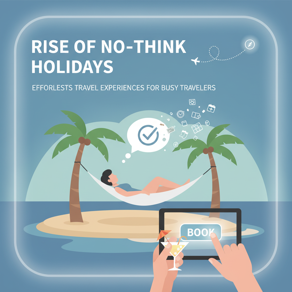 Rise of No-Think Holidays: Effortless Travel for Busy Professionals
