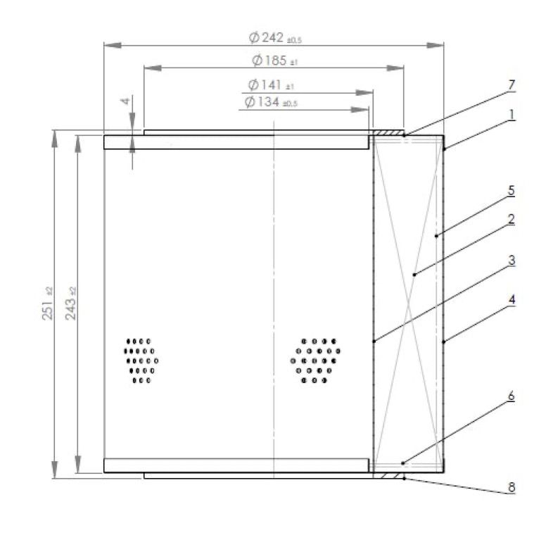 Technical drawing of Filter SIG 07