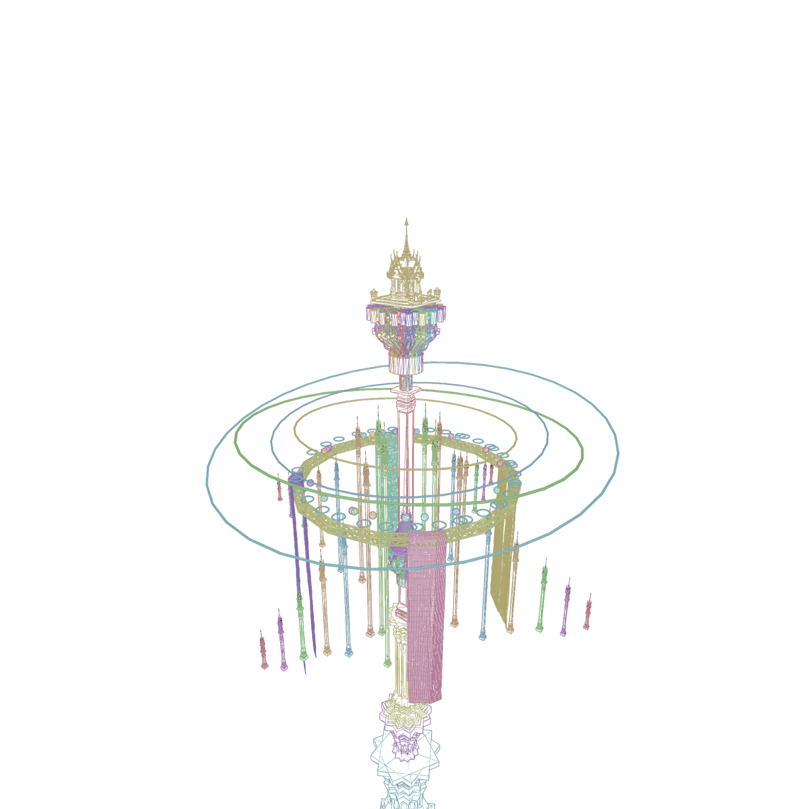 Floor 5 wireframe