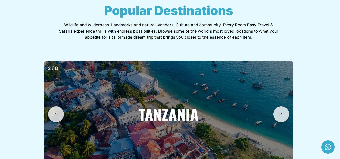 RoamEasy travel Tours
