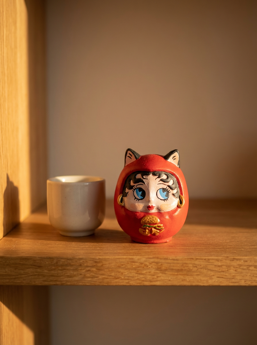Daruma Betty Cat