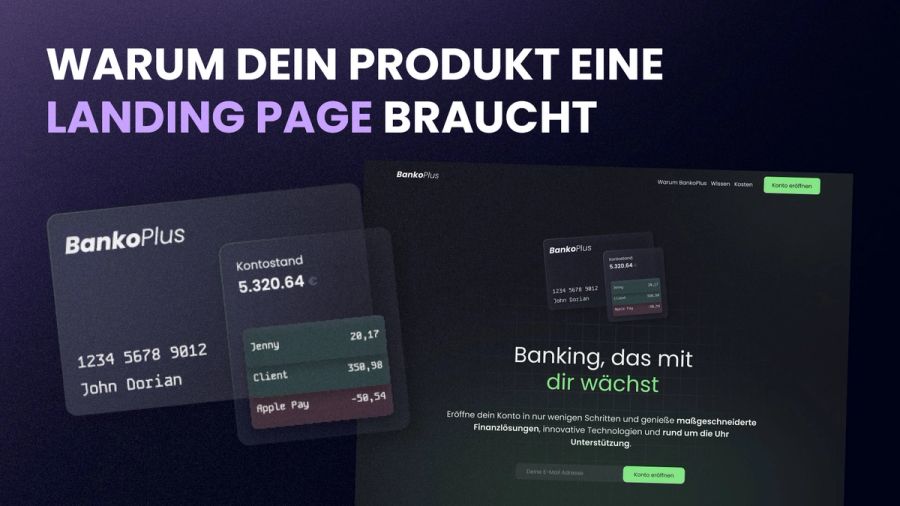 Was bringt eine Landing Page und warum du eine für dein Produkt brauchst Was bringt eine Landing Page und warum du eine für dein Produkt brauchst