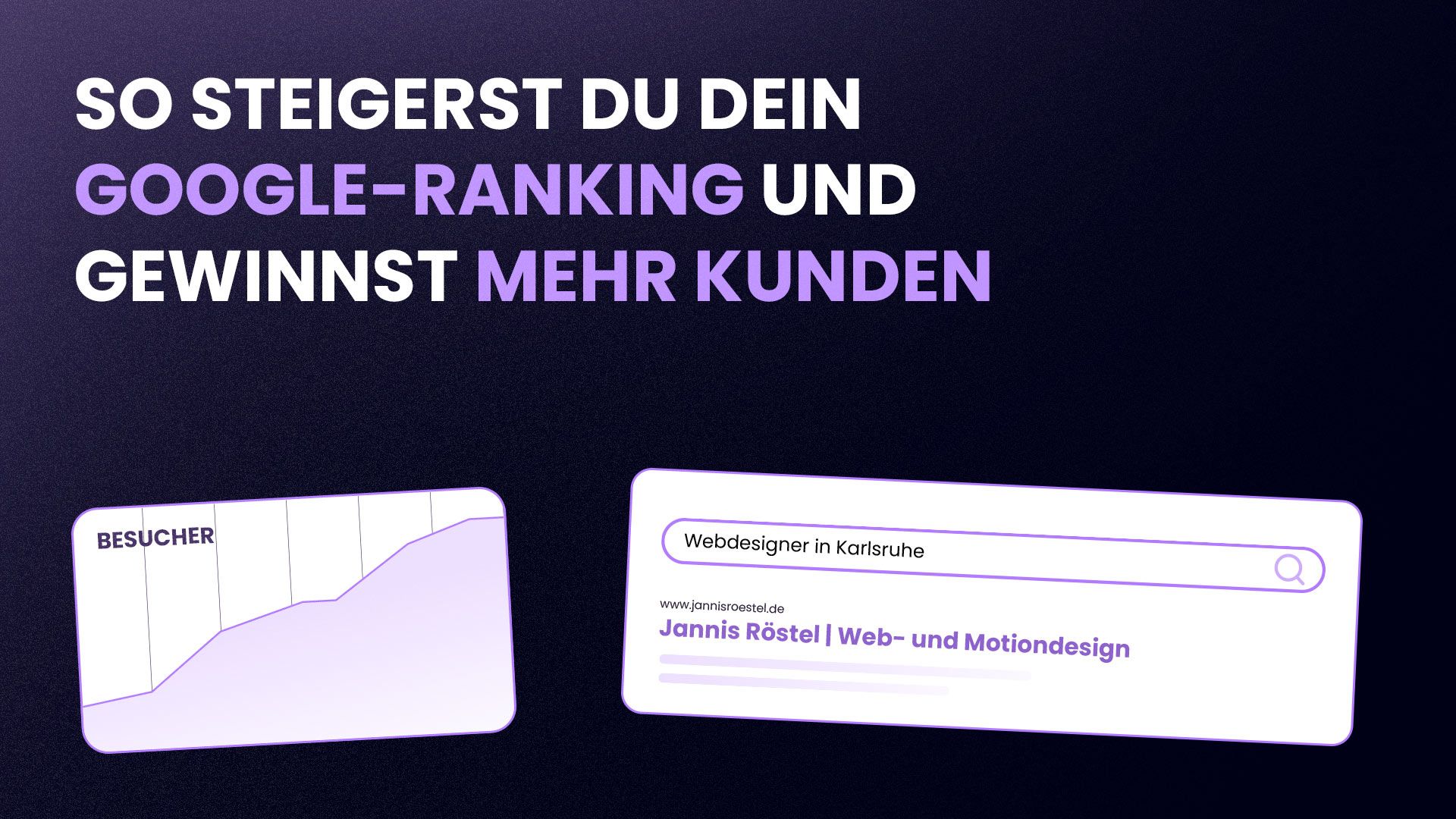SEO-optimierte Webseiten: So steigerst du dein Google-Ranking und gewinnst mehr Kunden SEO-optimierte Webseiten: So steigerst du dein Google-Ranking und gewinnst mehr Kunden