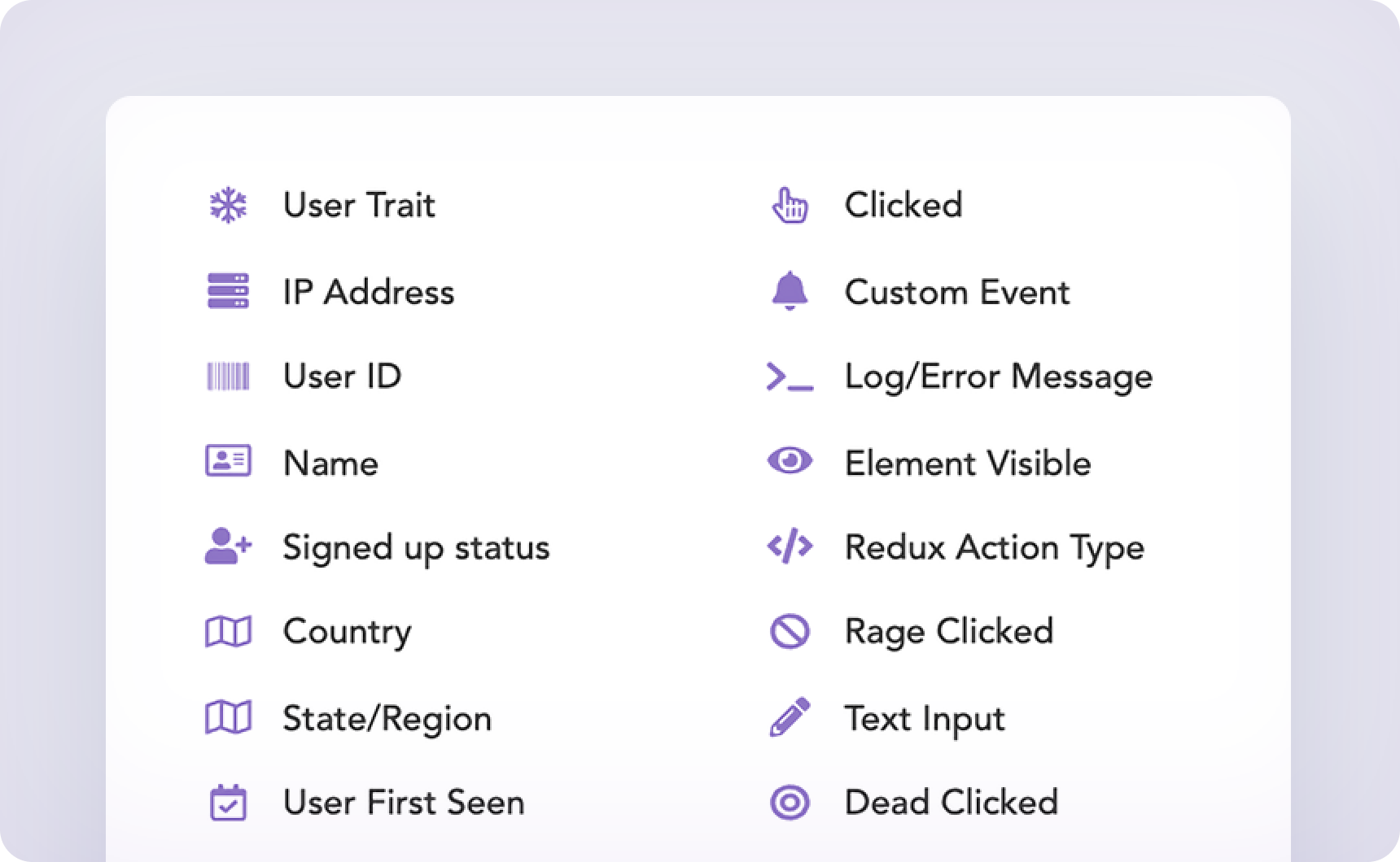 Filters and search