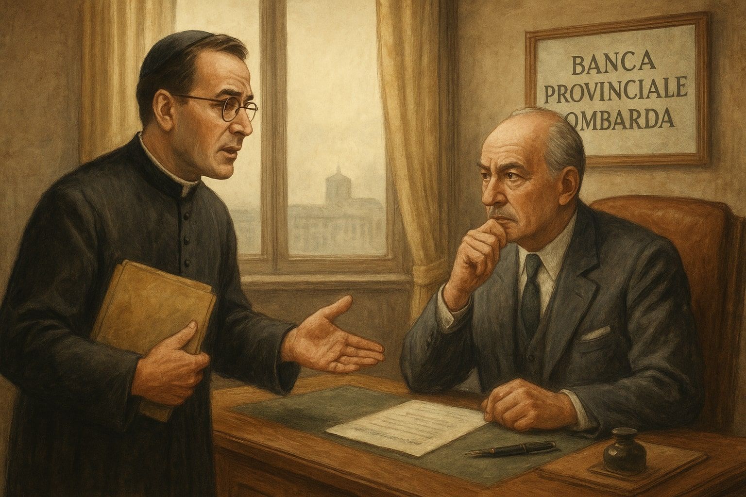 Don Bepo e Andrea Gibellini: due storie di autorevolezza al servizio di Bergamo