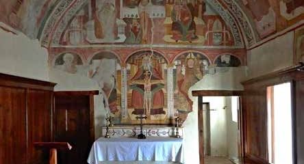 Chiesa di S. Ludovico da Tolosa (Interno) Bretto (Camerata Cornello) Val Brembana