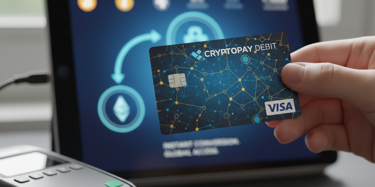 Crypto to Debit Card Guide | Convert Crypto to Spendable Cash Worldwide