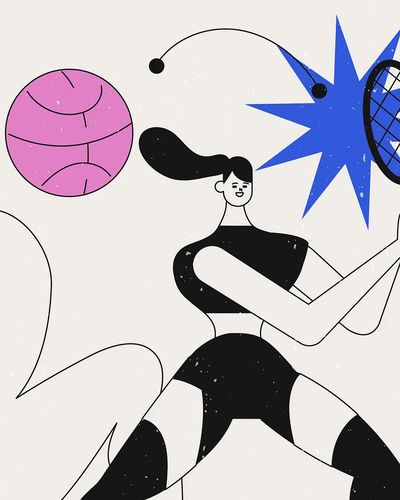 A good tennis session on how to enjoy life more