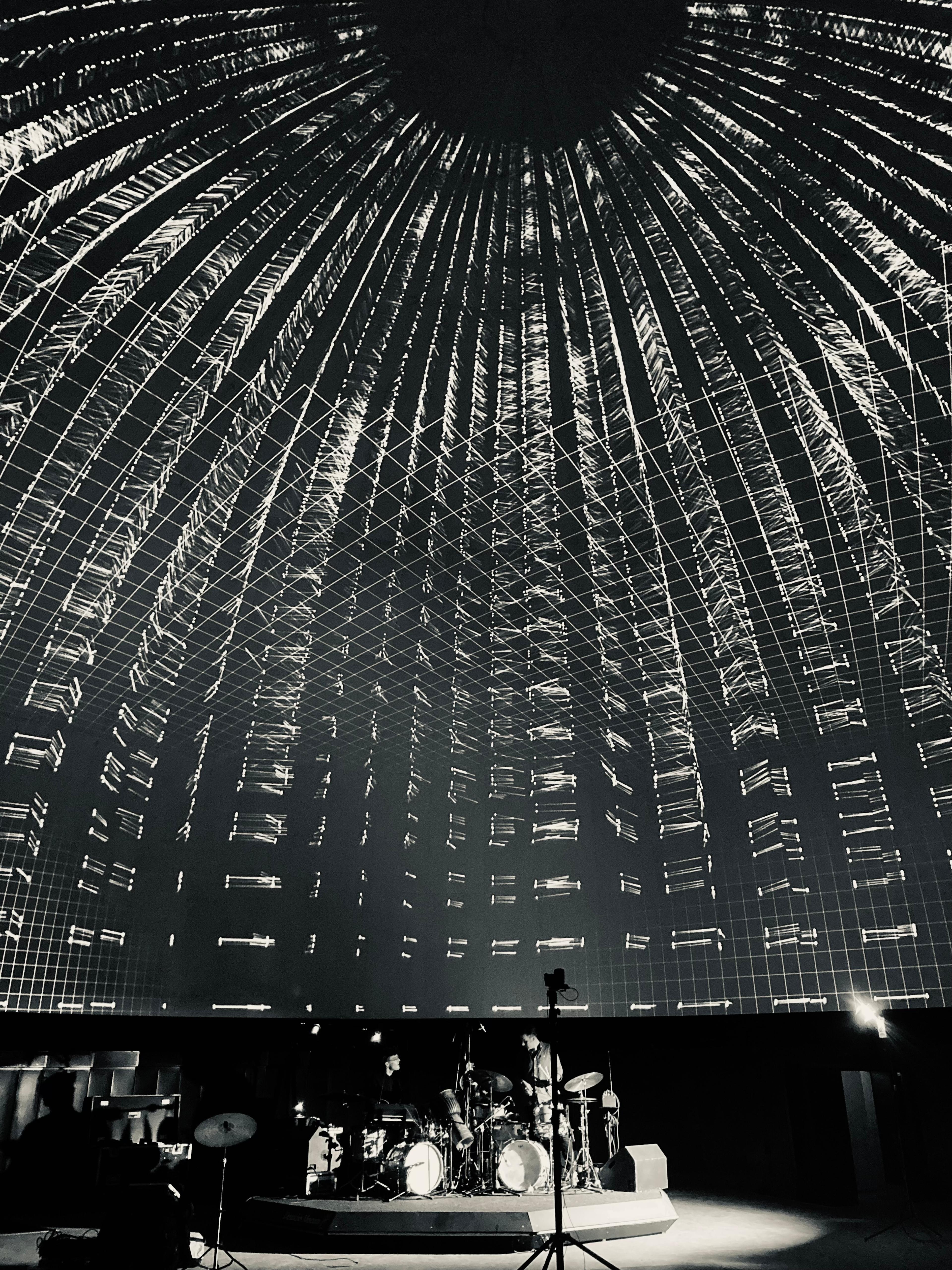 Flo König, Simon Popp and Lichtgestalten live concert at Planetarium München