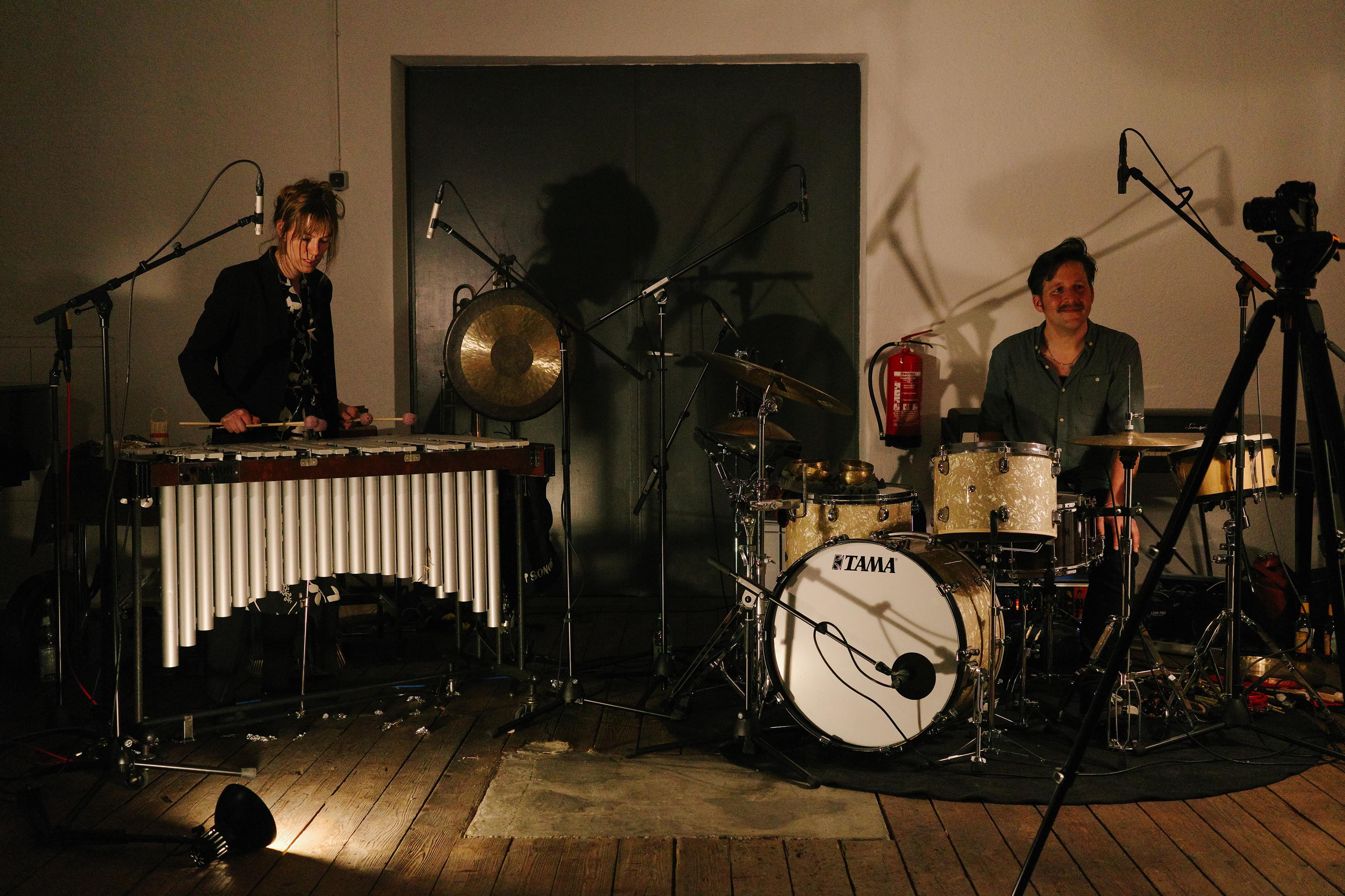 Live improvisation concert with Marja Burchard and Simon Popp at Zirka Munich