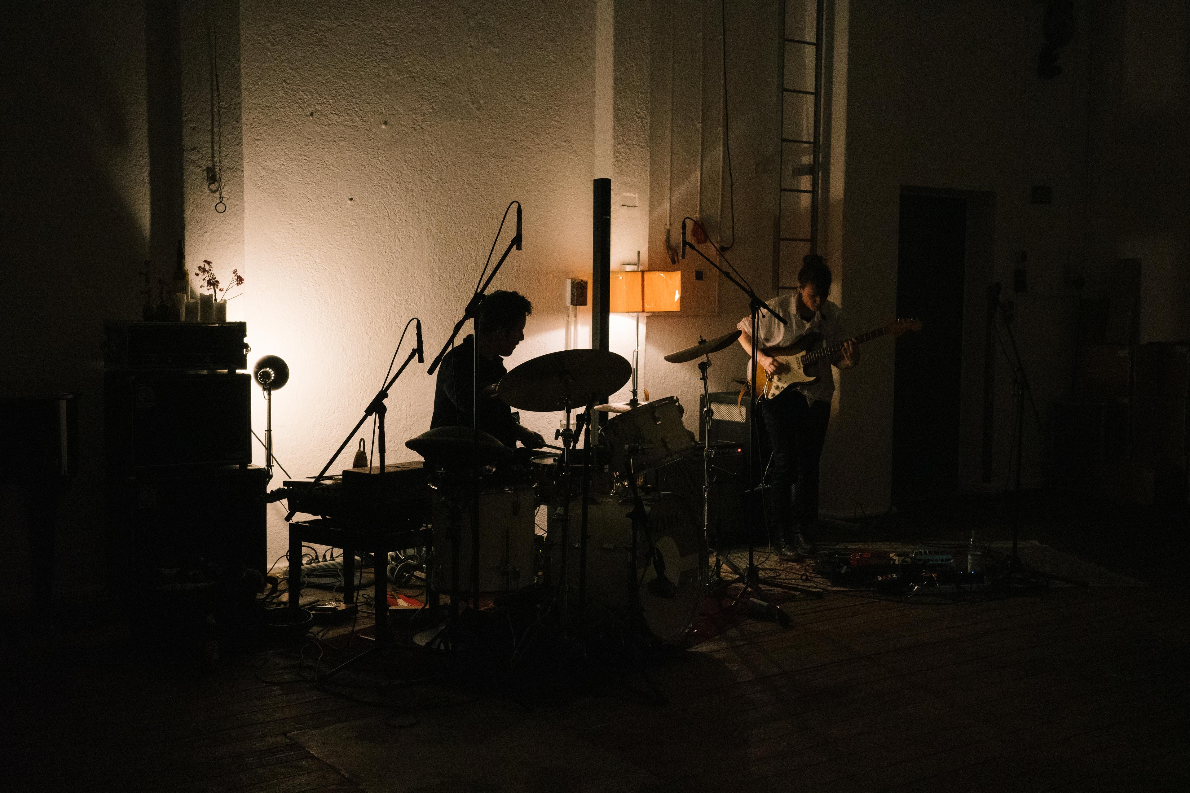 Monika Roscher and Simon Popp playing at Zirka in Munich