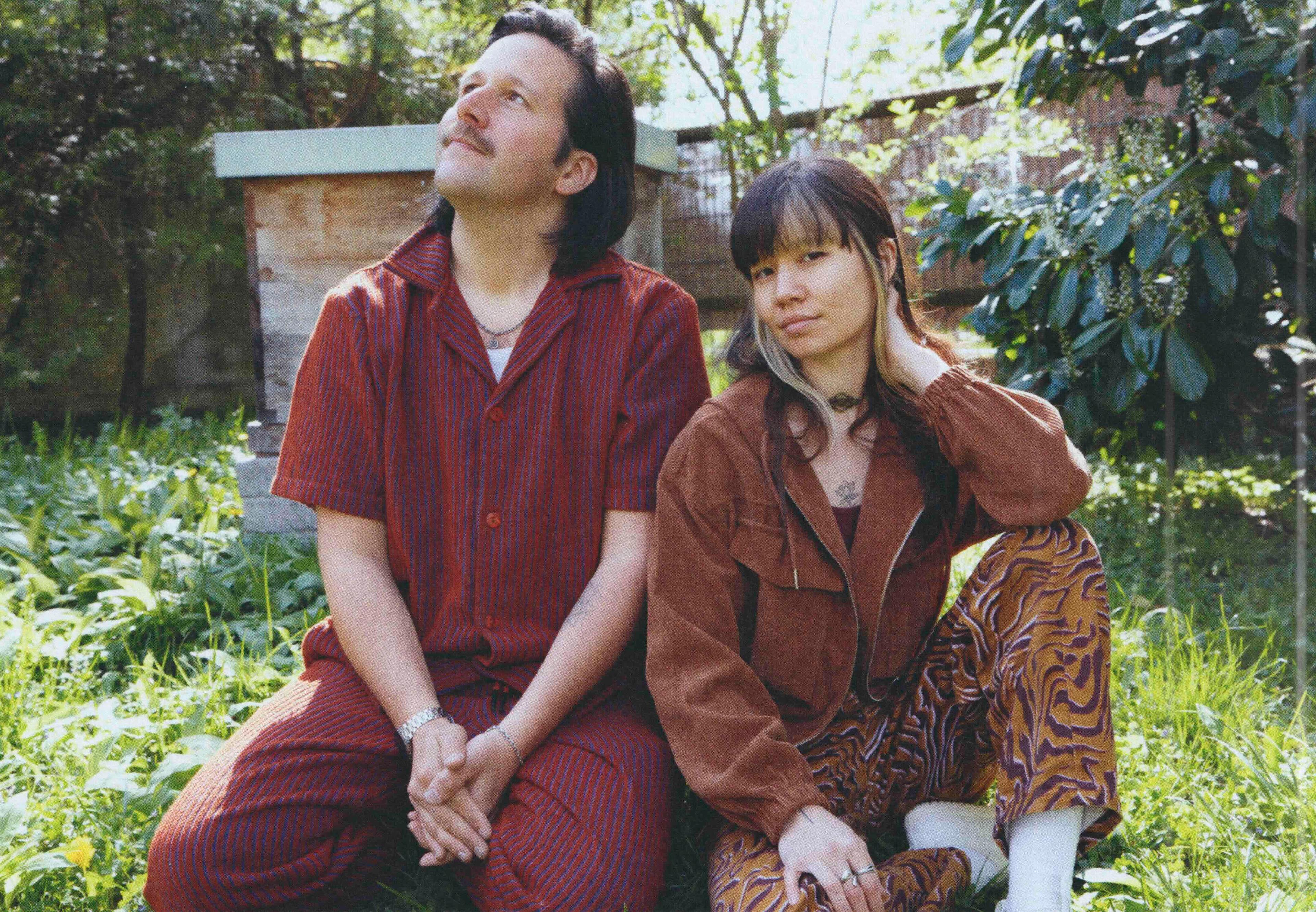 Presspic of Polygonia (Lindsey Wang) and Simon Popp