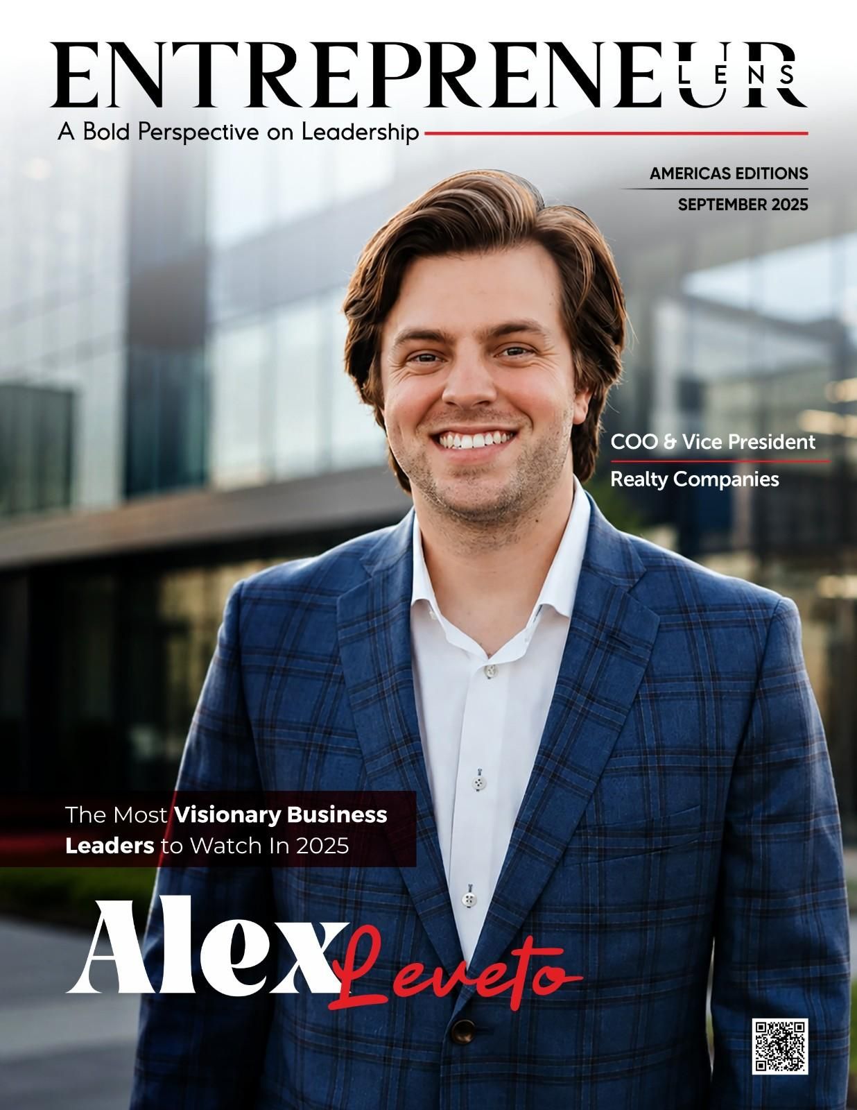Alex Leveto: The Most Visionary Business Leaders To Watch In 2025 - EntrepreneurLens