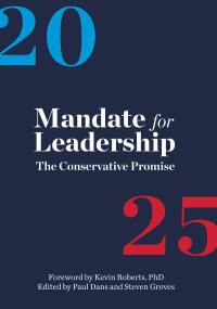 Project 2025 — Mandate for Leadership