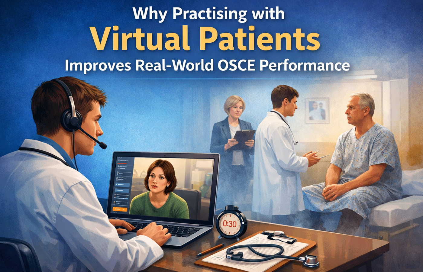 Virtual Patients Improves Real-World OSCE Performance