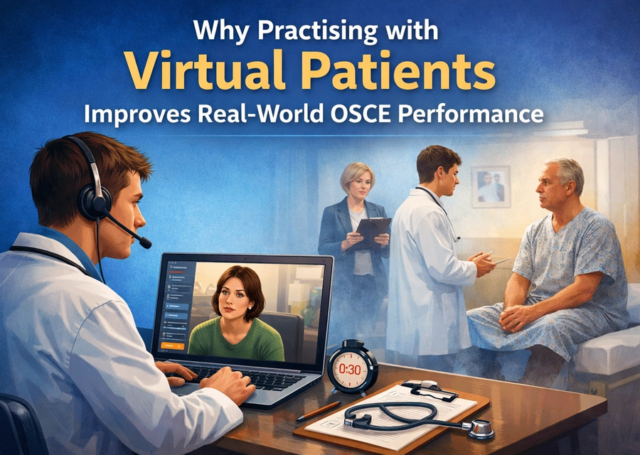 Virtual Patients Improves Real-World OSCE Performance