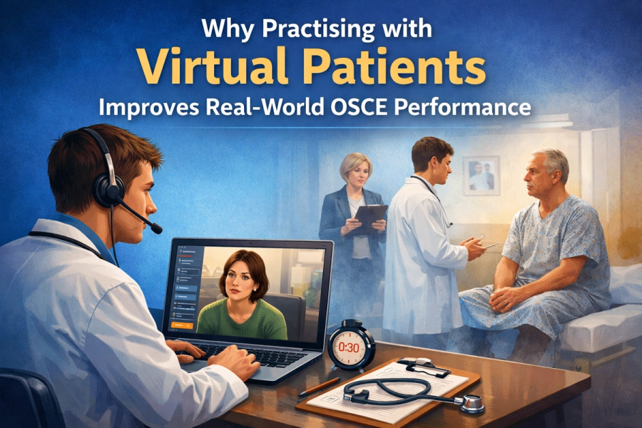 Virtual Patients Improves Real-World OSCE Performance