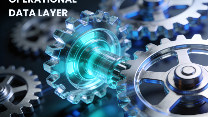 Operational Data Layer illustration with cogs
