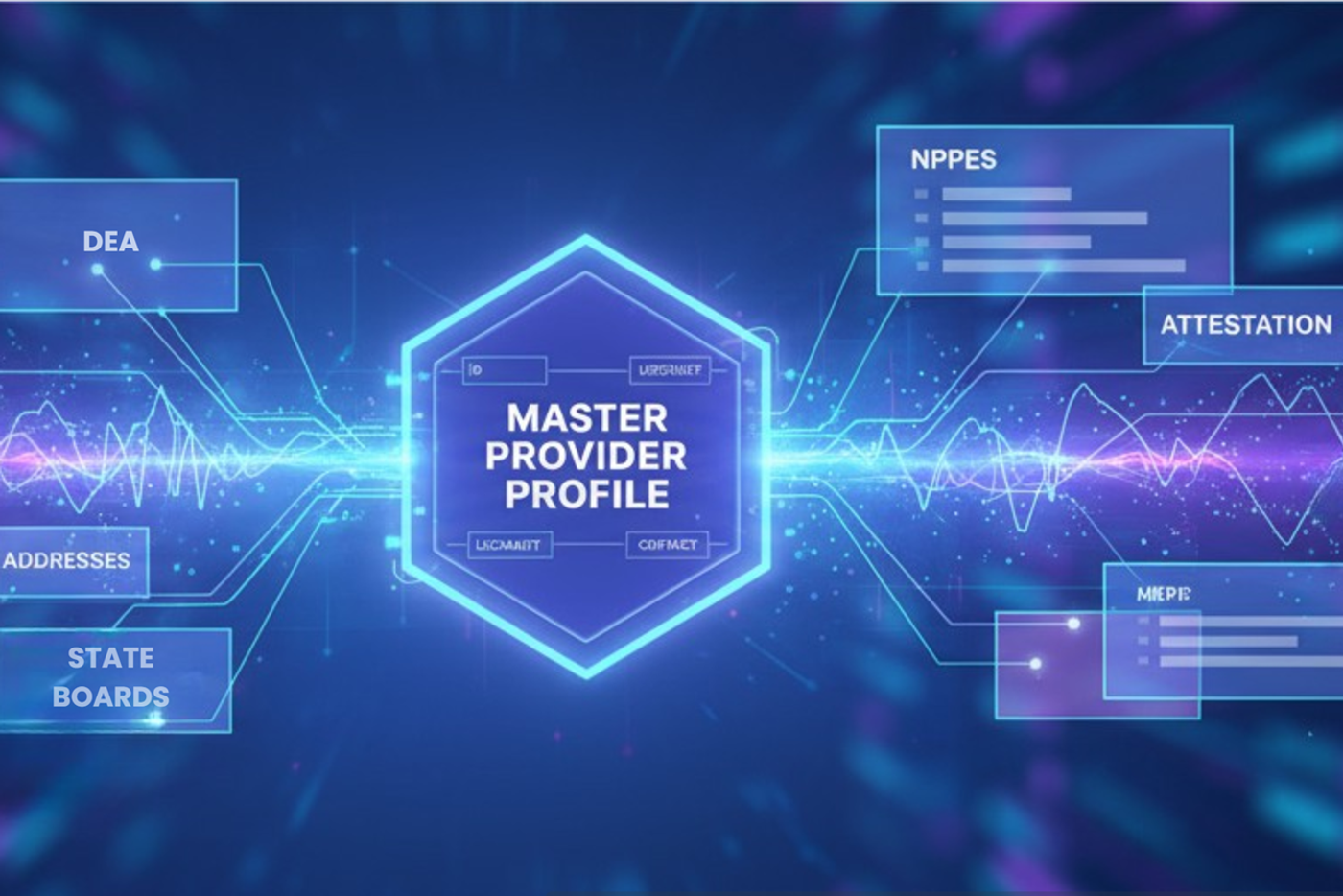 abstract illustration about reference data management