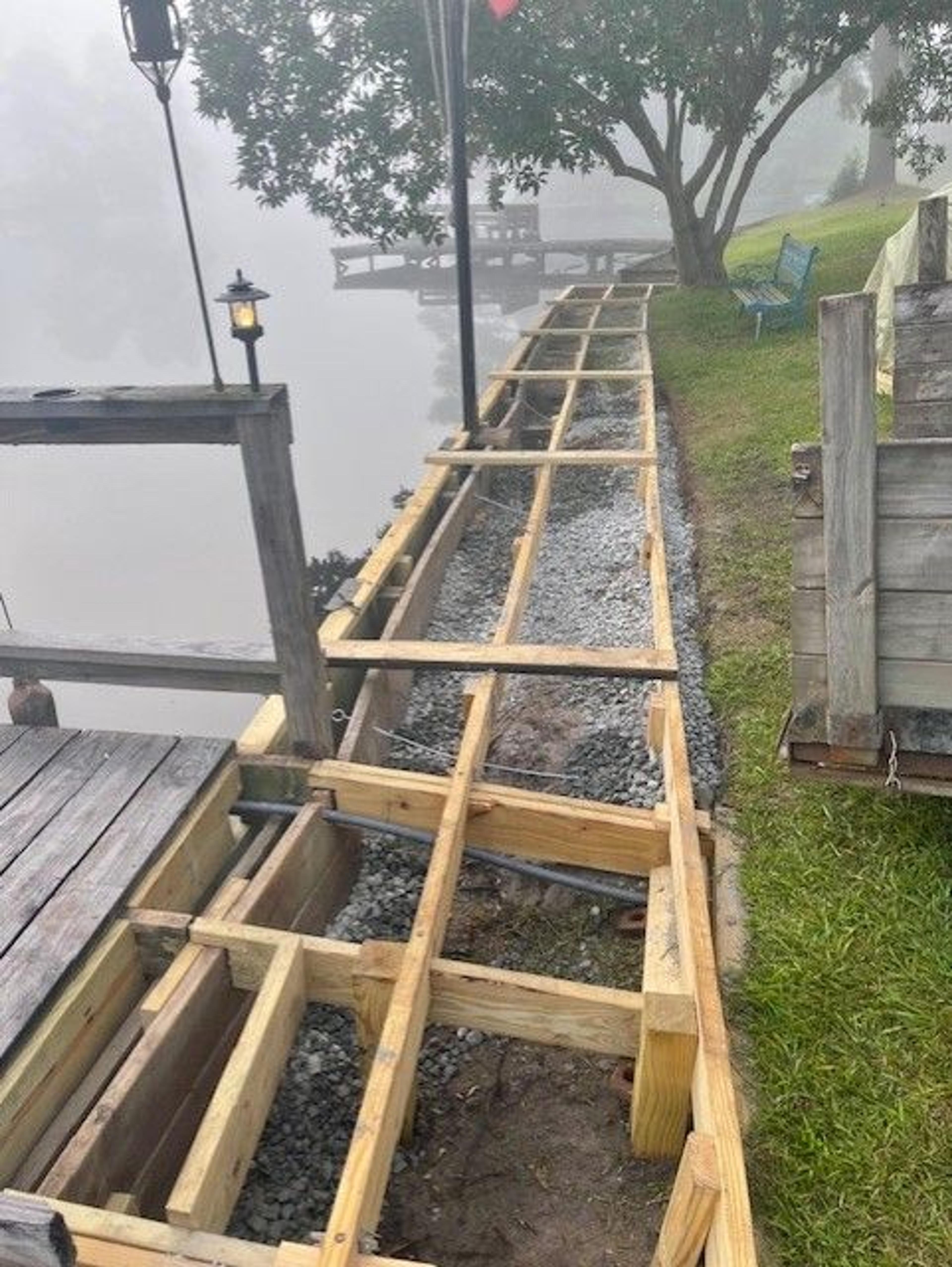 Seawall And Boardwalk