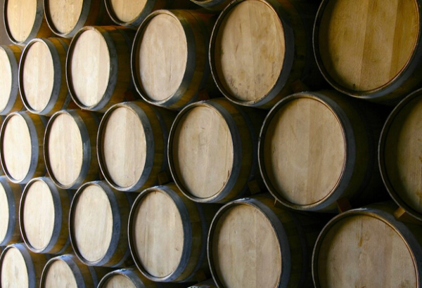 oak barrels