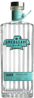 A bottle of Ameragave Silver.