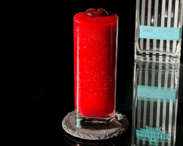 Cherry Slush Cocktail with Ameragave Silver American Agave Spirits