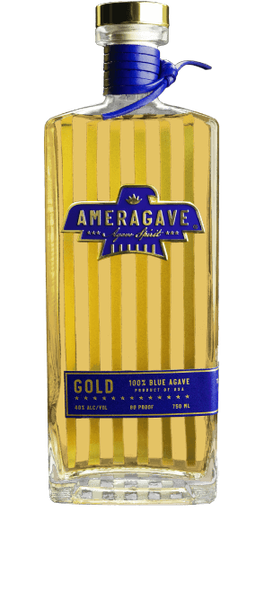 A bottle of Ameragave Gold.