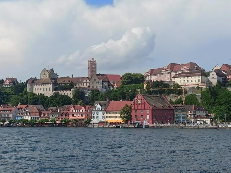 Blick auf Meersburg