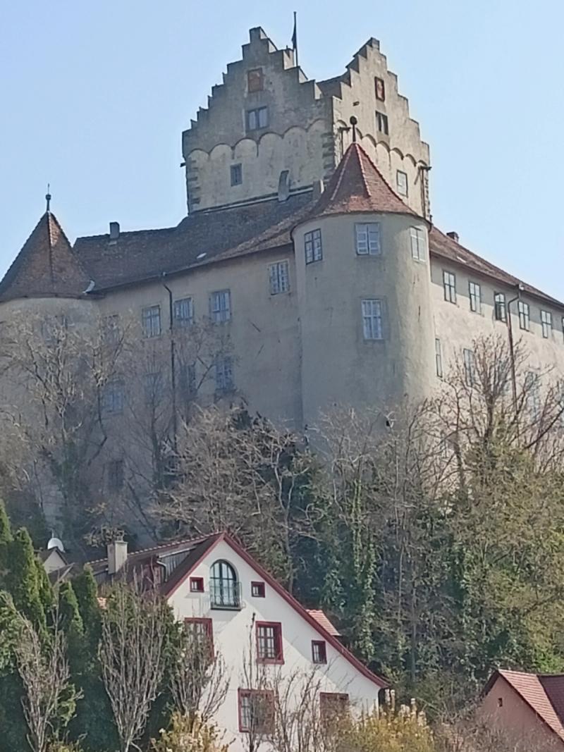Blick zur Burg Meersburg