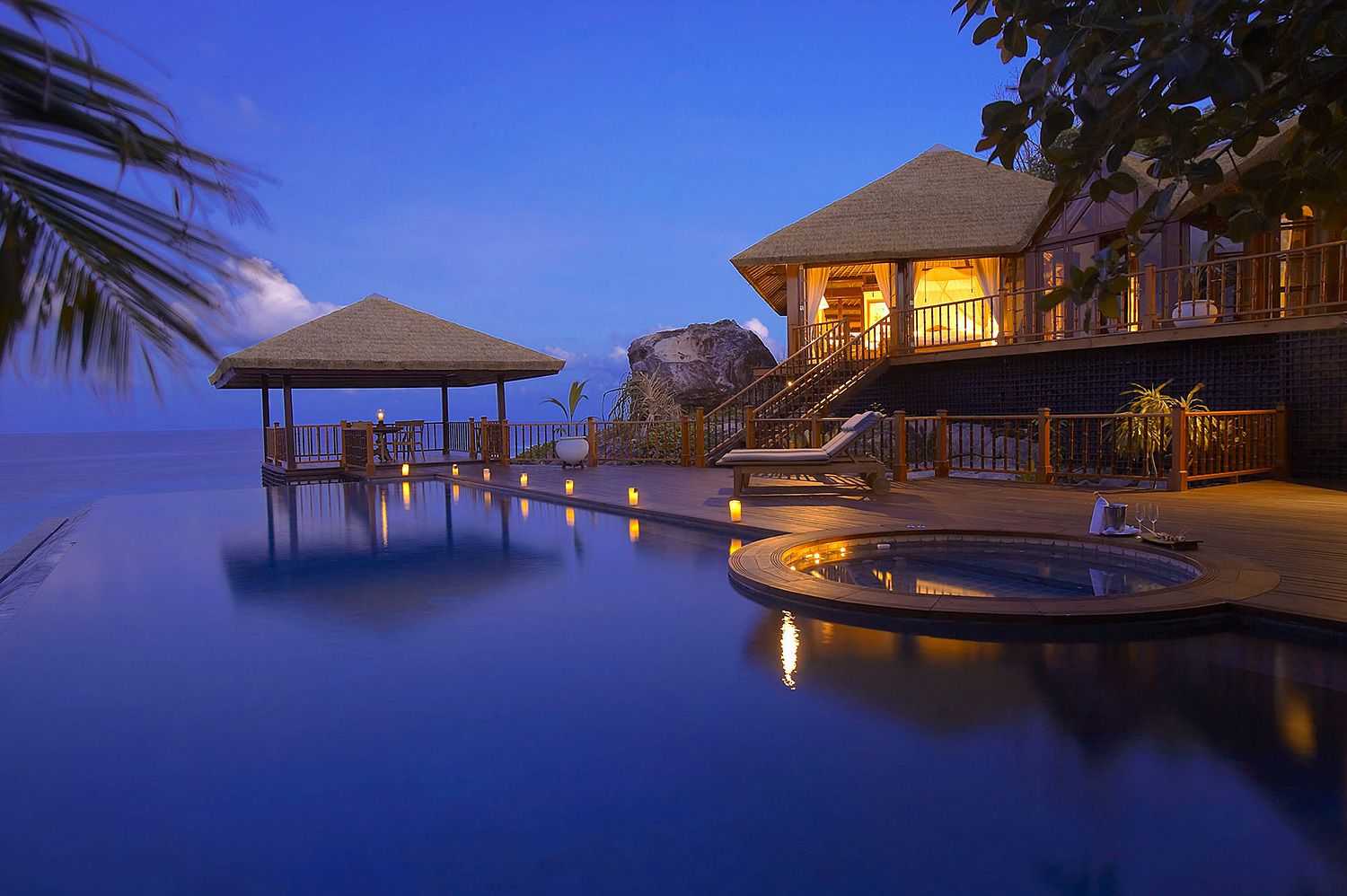 Naturbelassener Regenwald auf Fregate Island