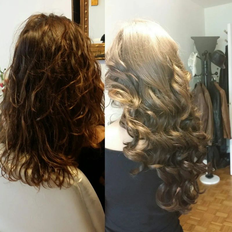 Longueur Cheveux Épais - Avant/Après 5