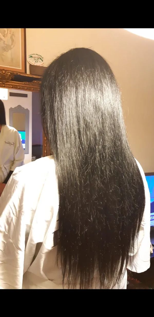 Longueur Cheveux Épais - Avant/Après 1