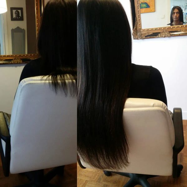 Longueur Cheveux Épais - Avant/Après 2