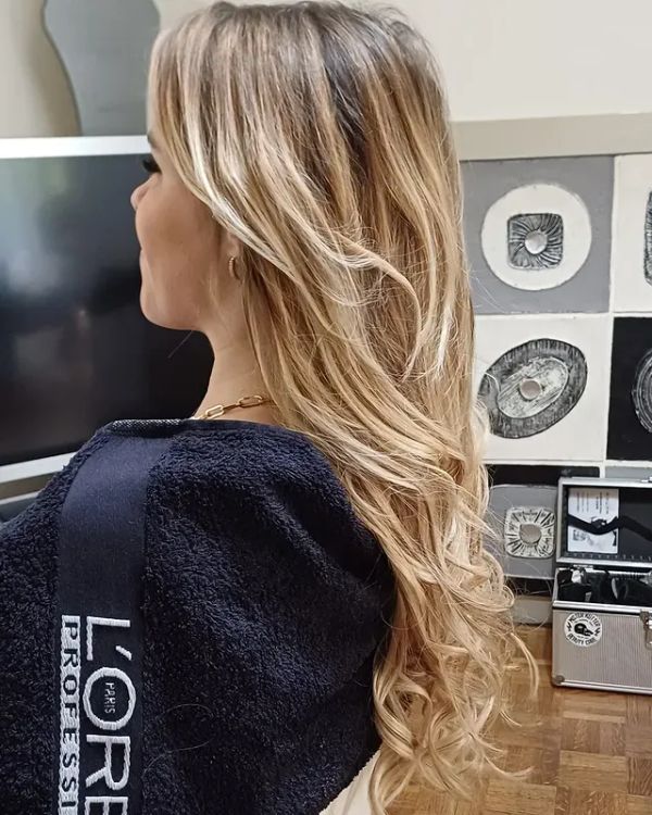 Extensions longueur 80 mèches kératine cheveux fins Paris - Boris H