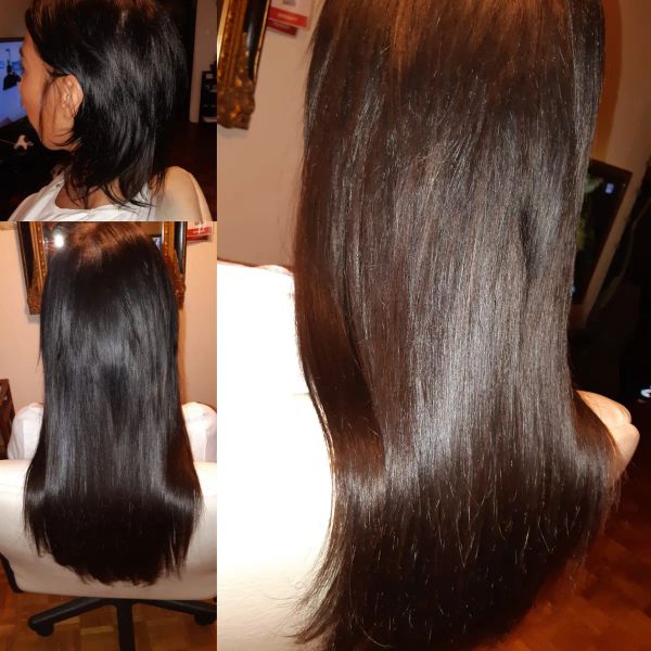 Longueur Cheveux Épais - Avant/Après 4