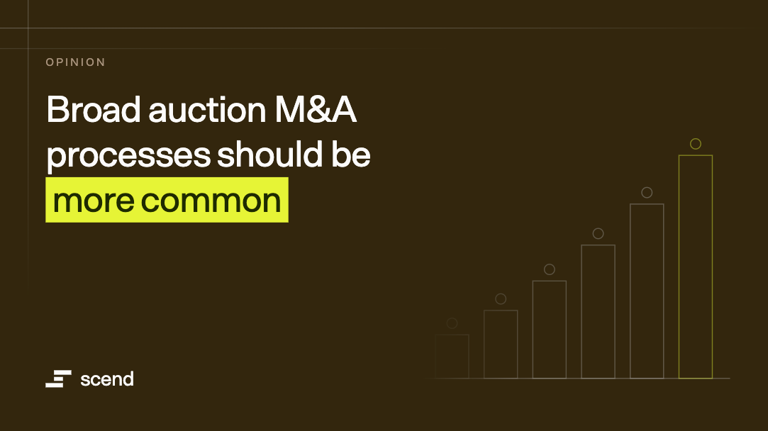 Broad Auction M&A Processes Should Be More Common