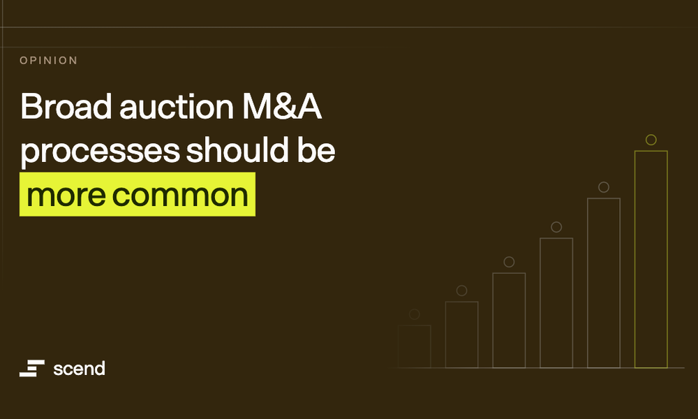 Broad Auction M&A Processes Should Be More Common