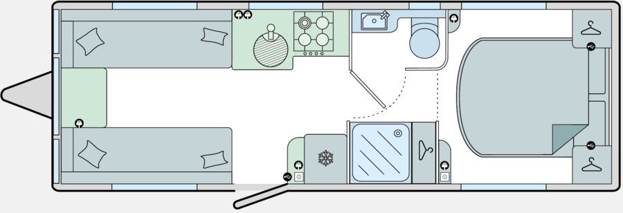 2024 Bailey Pamplona Caravan - View 15