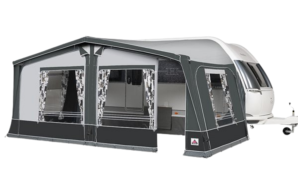 Caravan, awning, and trailer tent