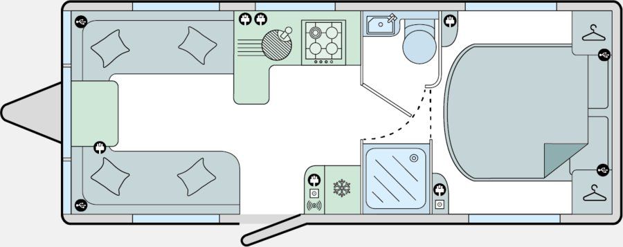 2024 Bailey Lisbon Caravan - View 2